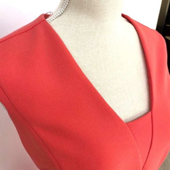 Designer Coral Dress - Picture 4 of 7